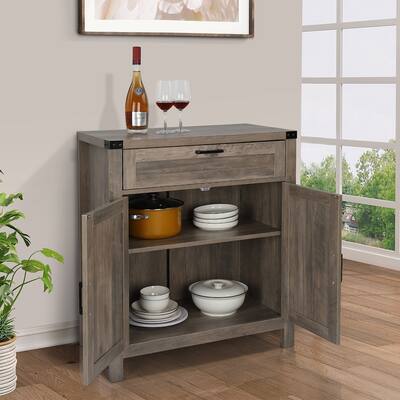 Eight Character Double Door With One Drawer Sideboard