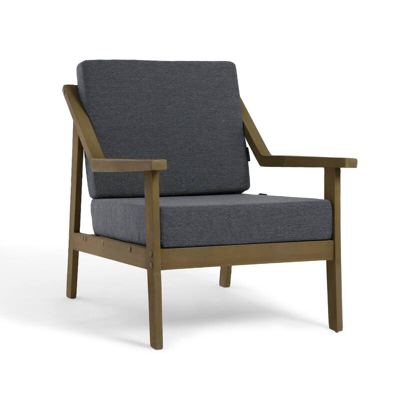 Outdoor Conversation 6 Seater Patio Chat Set with Cushions and Table