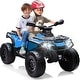 preview thumbnail 16 of 27, 2 Seater Ride On Car,24V Licensed Can-Am Electric ATV Car for Kids Blue
