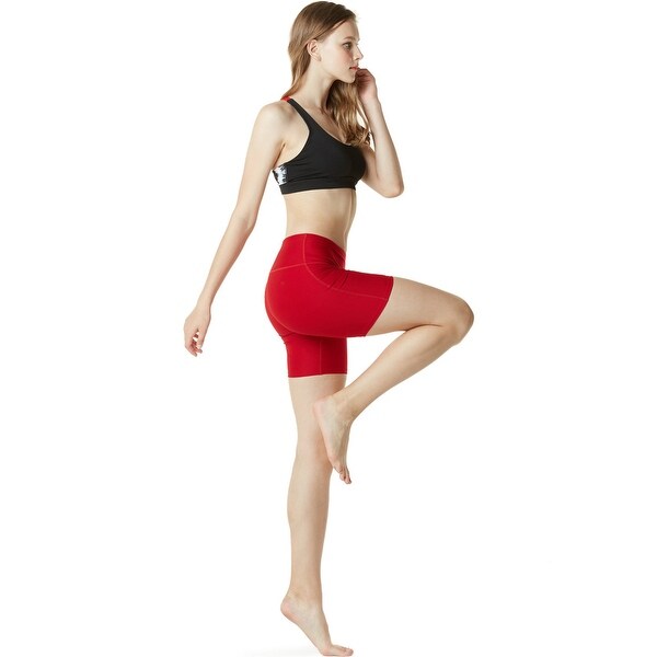 yoga compression shorts