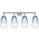 Option Polished Nickel / Sapphire Blue