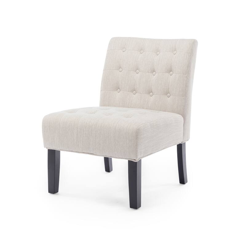 23" Button Tufted Accent Chairs (Set of 2)