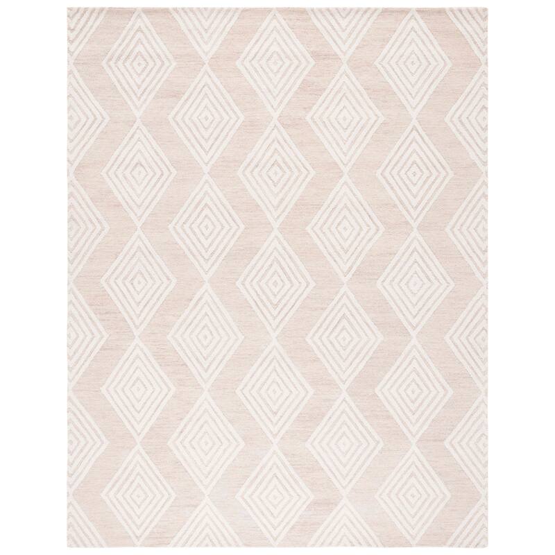 SAFAVIEH Handmade Blossom Miraldine Modern Floral Wool Rug