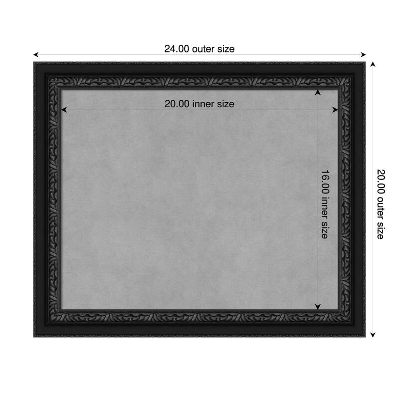 Amanti Art Downton Black Framed - 24 x 20 in