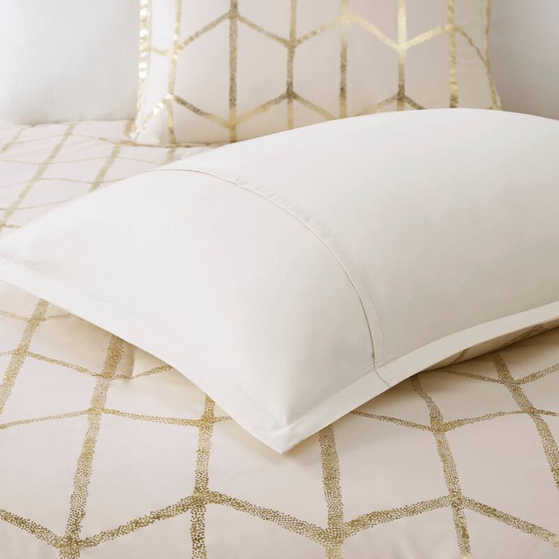 Intelligent Design Khloe 5-pc. Metallic Printed Comforter Set