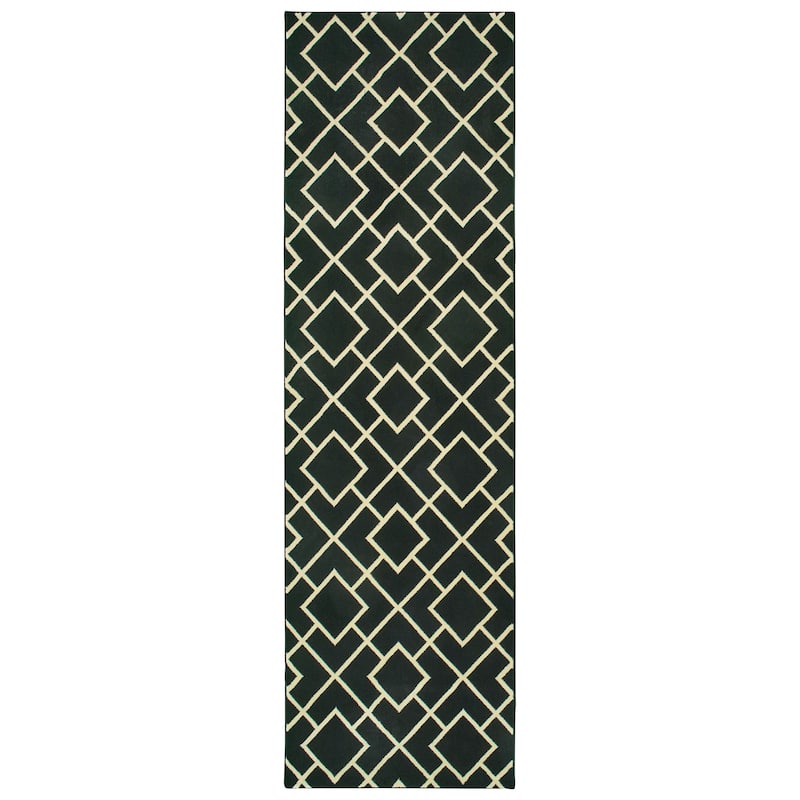 Style Haven Lisette Geometric Lattice Area Rug