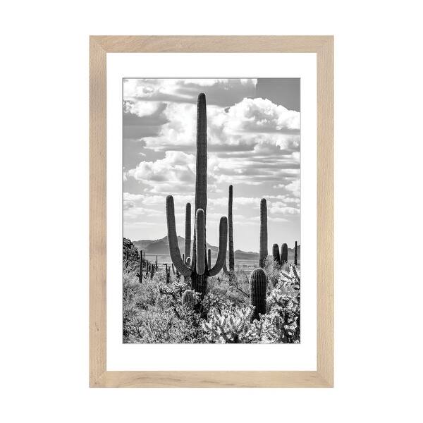 iCanvas "Black Arizona Series - Giant Saguano Cactus" by Philippe Hugonnard  PFA - Bed Bath & Beyond - 37271530
