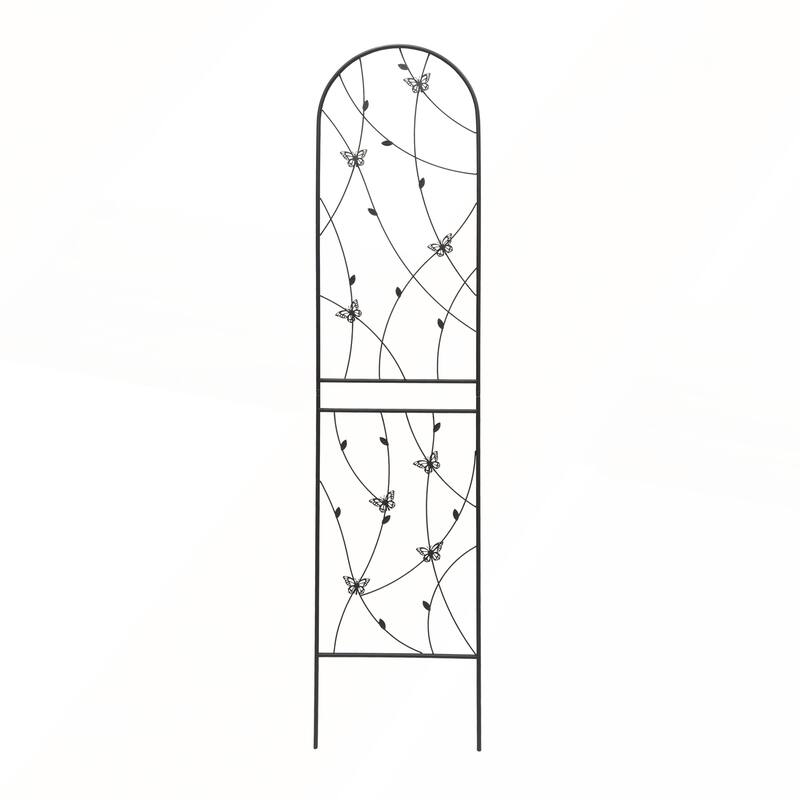 4 Pack Metal Garden Trellis 86.7in x 19.7in Rustproof Trellis