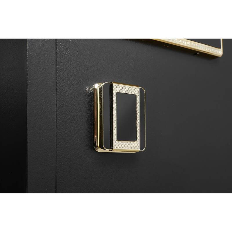 Solid Alloy Steel Office Hotel Home Safe, Security Digital Safes Box with Electronic Keypad, Spare Key, Smart Alert