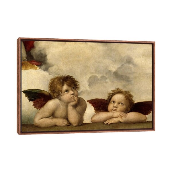 Large Wall Art, Framed Art, The Two Angels, by Raphael - Bed Bath
