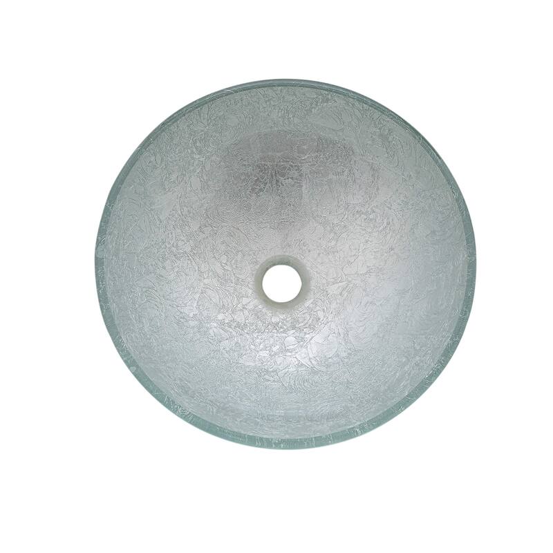 Fine Fixtures Modern glass Vessel Round 16 X 16
