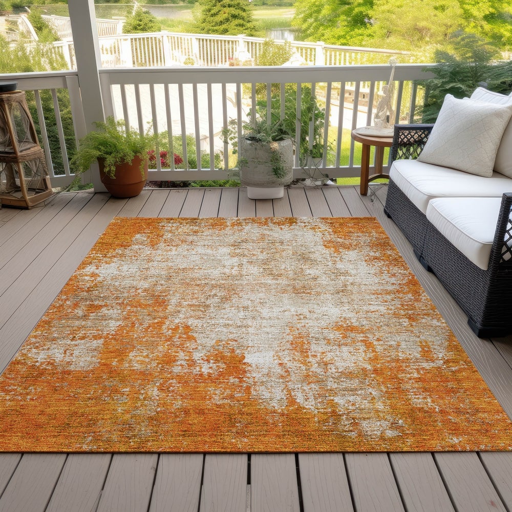 Machine Washable Indoor/ Outdoor Chantille Rug
