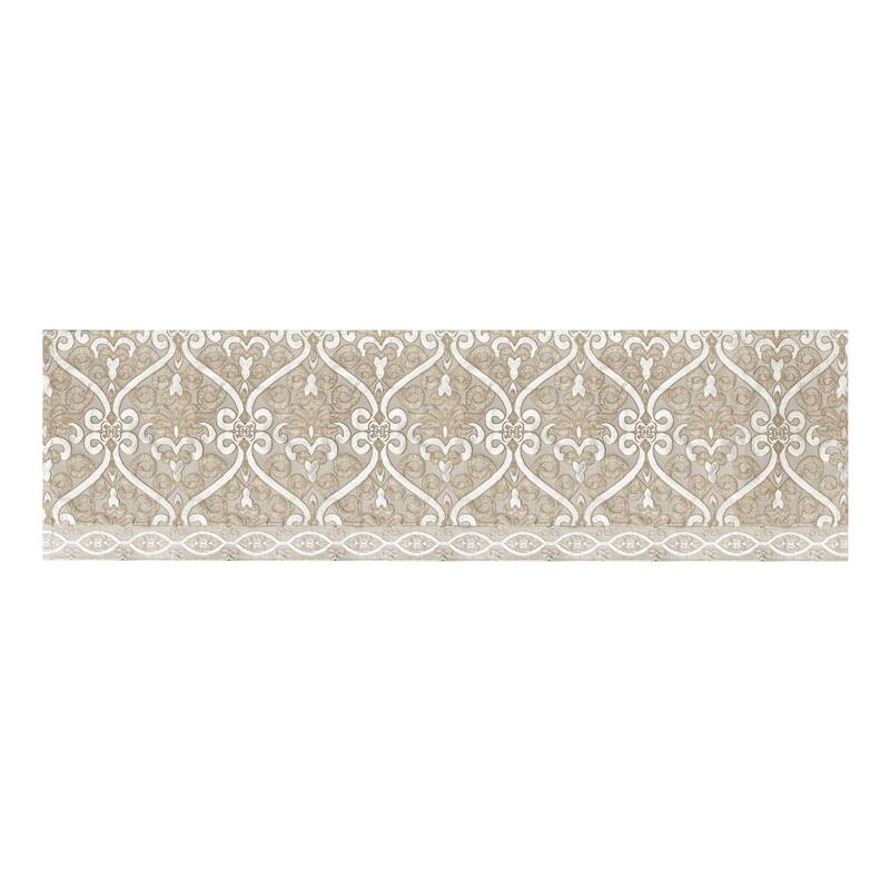 J. Queen New York Amaretto Window Straight Valance