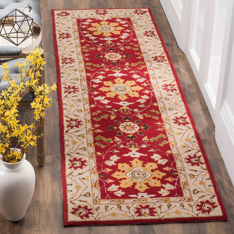 SAFAVIEH Handmade Easy Care Latonya Oriental Rug