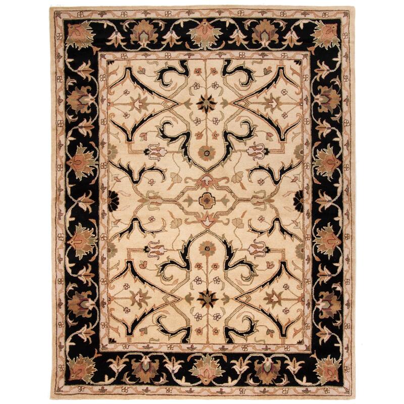 SAFAVIEH Handmade Heritage Abc Traditional Oriental Wool Rug