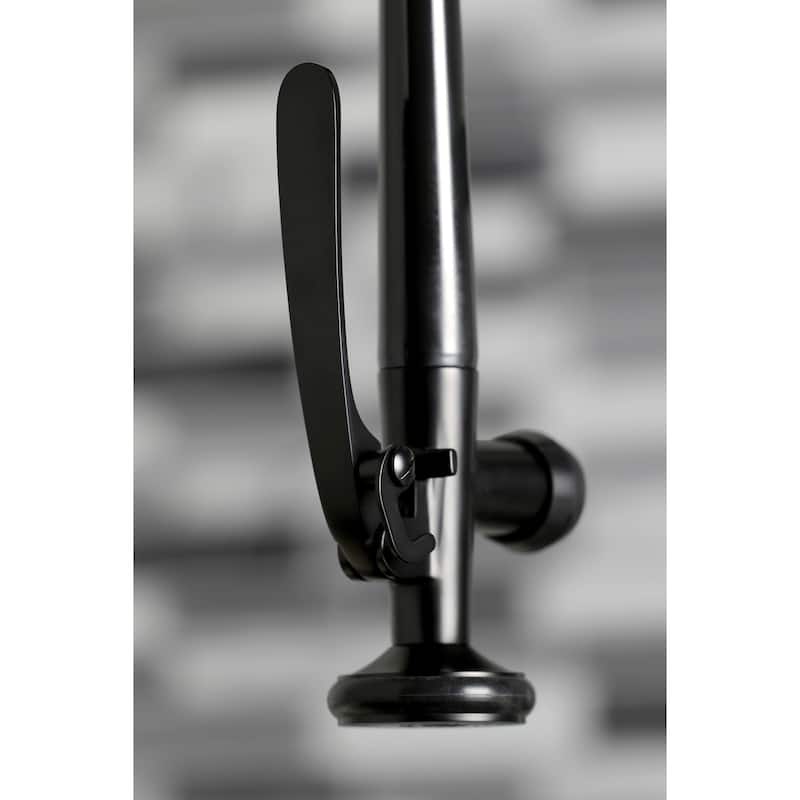 Continental Single-Handle Pre-Rinse Kitchen Faucet in Brushed Nickel