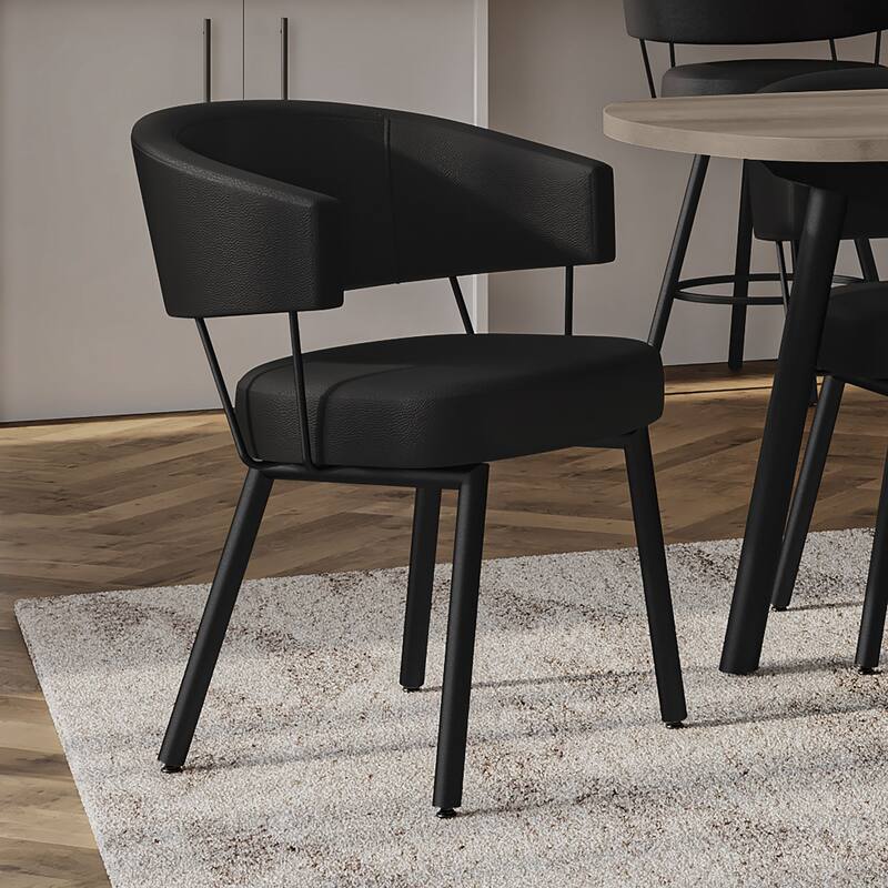 Amisco Gibson Table and Corey Chairs 7-Piece Dining Set