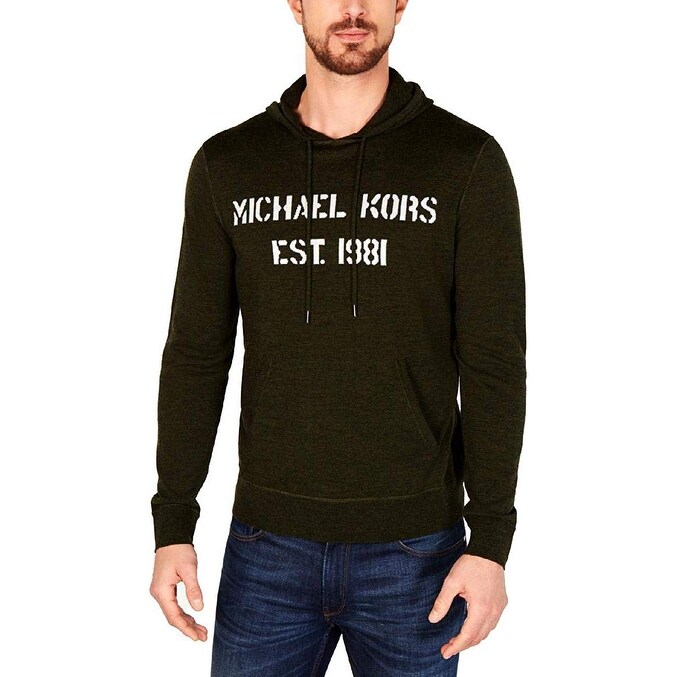 michael kors sweaters mens green