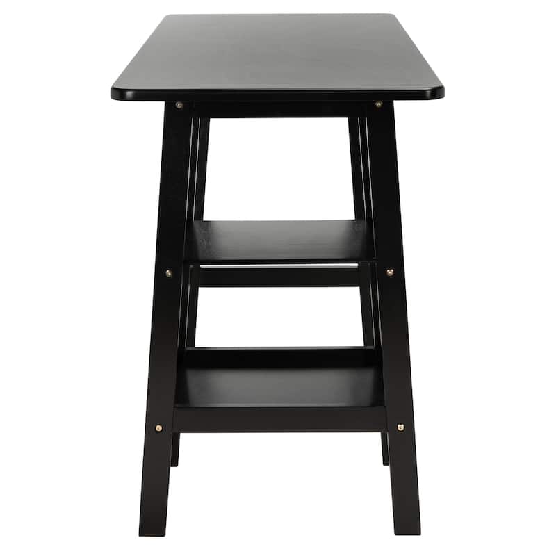 SAFAVIEH Cuba 2-Shelf Work Office Desk
