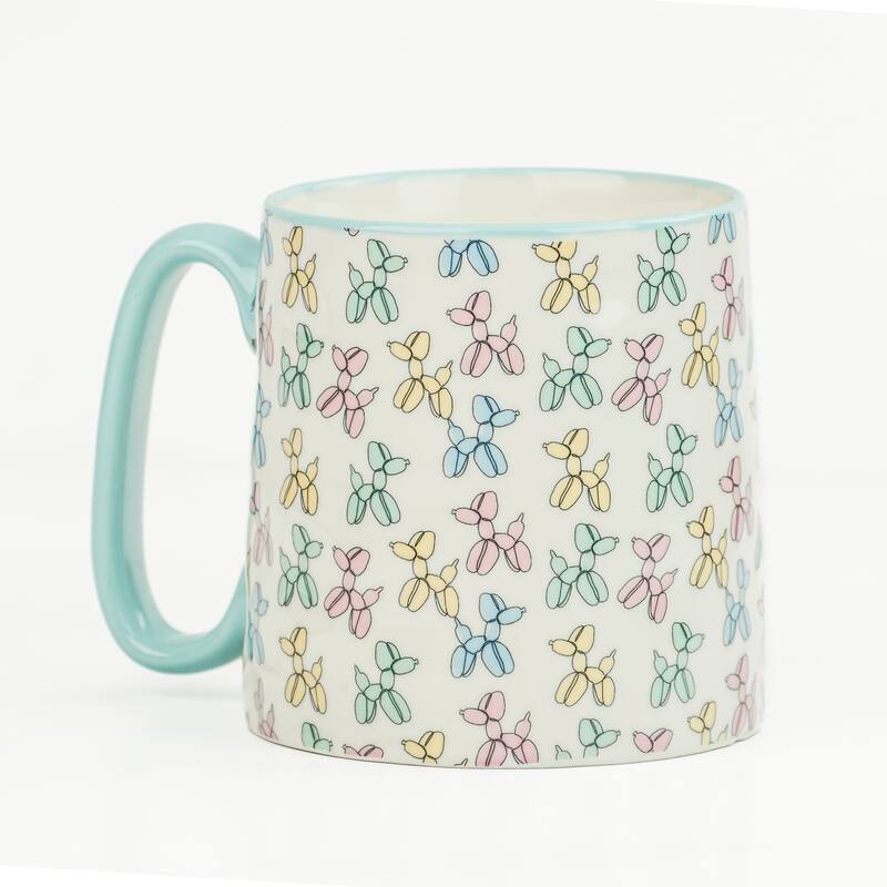 10 Strawberry Street Bella Animal Mugs, Set of 4