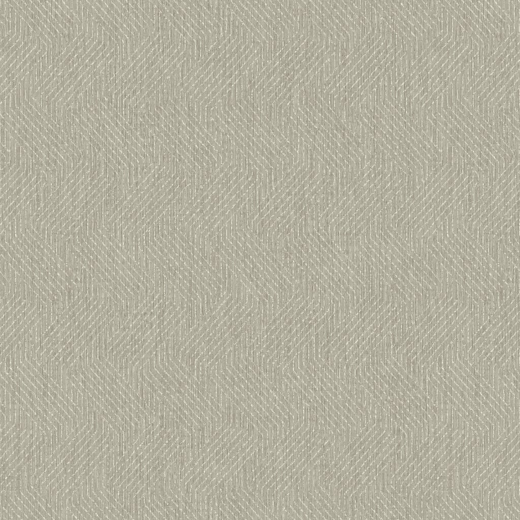 Advantage Elbert Taupe Zig Zag Wallpaper