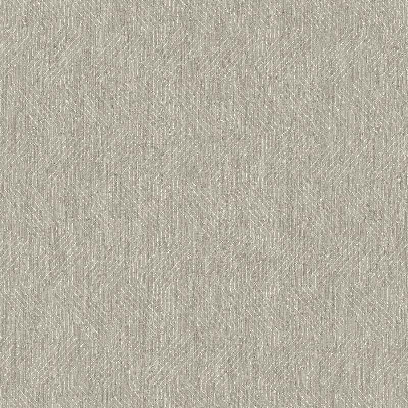 Advantage Elbert Taupe Zig Zag Wallpaper