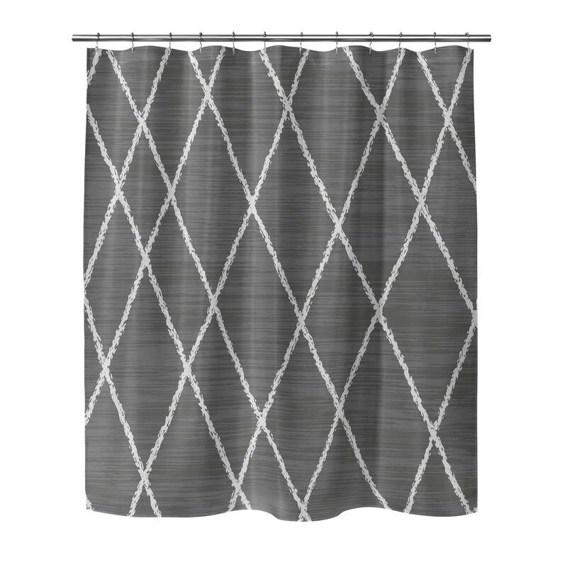 CALABASAS CHARCOAL Shower Curtain By Kavka Designs Bed Bath & Beyond 35779068