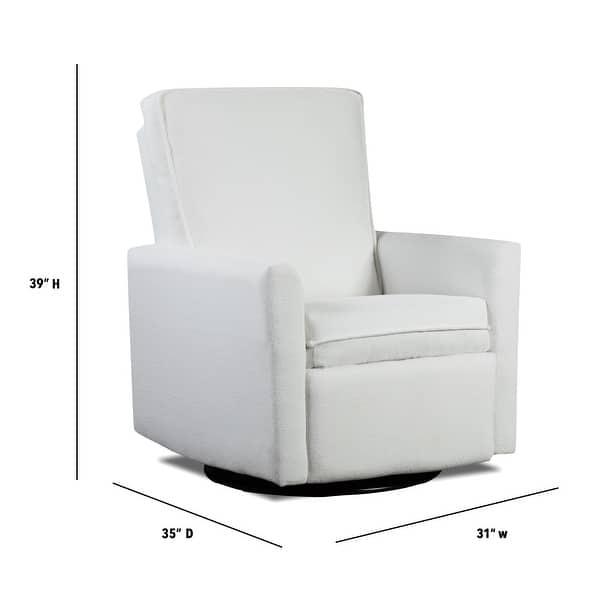 The 1st Chair Zoey Gliding, Swivel Recliner - Made In USA