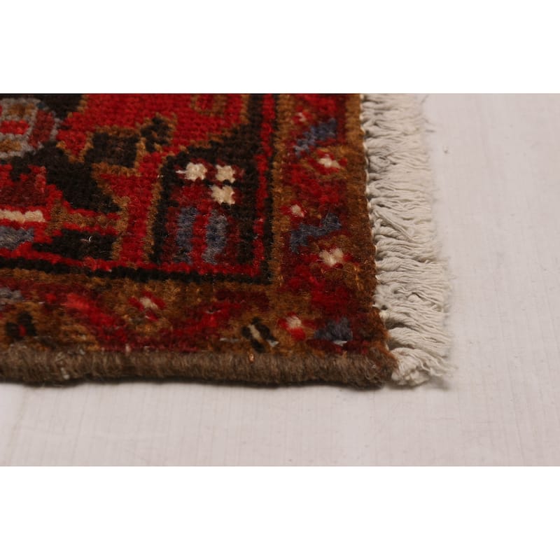 ECARPETGALLERY Hand-knotted Sarabi Red Wool Rug - 7'8 x 10'9
