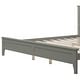 preview thumbnail 10 of 37, Modern Simple Solid Wood Platform Bed - Elegant Wood Bed with Headboard