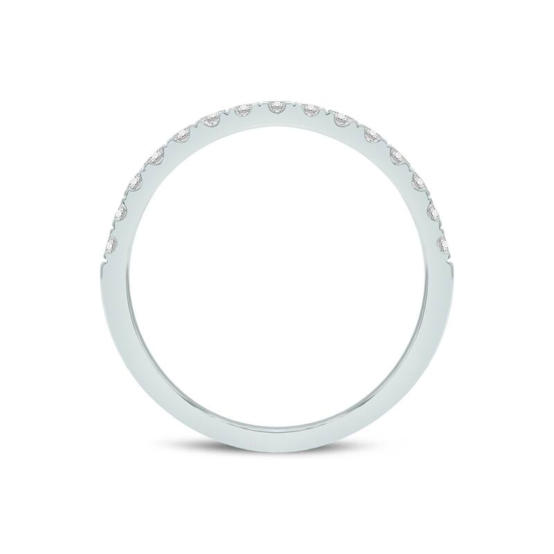 Marquee 6 1/2 Carat TW Center Pear Shape Lab Grown Diamond Halo Bridal Set in 14Karat White Gold