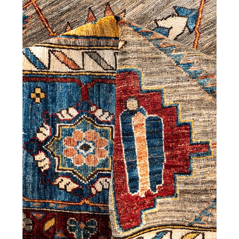 Serapi One-of-a-Kind Hand-Knotted Area Rug - Brown - 8' 1" x 10' 2"