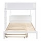 preview thumbnail 35 of 45, Full-Over-Full Bunk Bed with Twin size Trundle, Storage and Desk