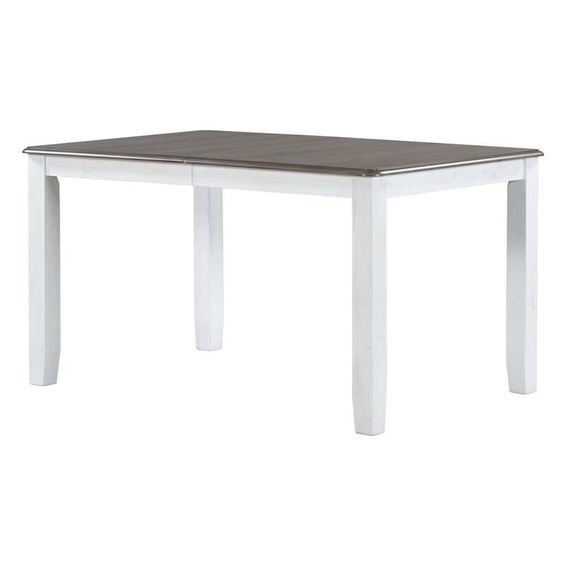 Retro Style 7-Piece Dining Table Set