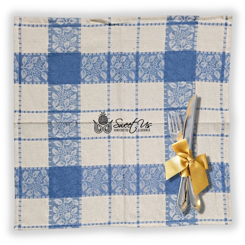 Luxurious Floral Jacquard Cotton Tablecloth Collection