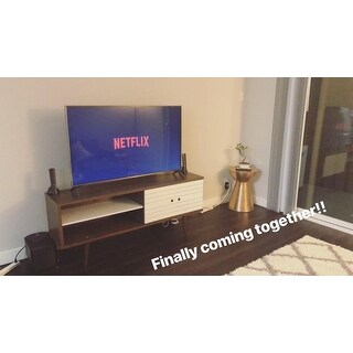 Carson Carrington Sortland Wooden Modern TV Stand