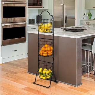 3 - Tier Hanging Basket - Oval Shaped - Bed Bath & Beyond - 27544796