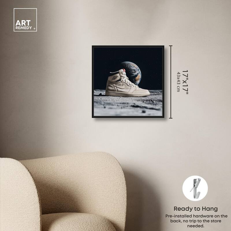 Zero-G Jordans Canvas by Art Remedy
