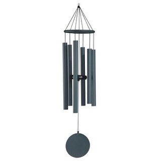 Q-Max 34" Long Black Traditional Tuned Wind Chime