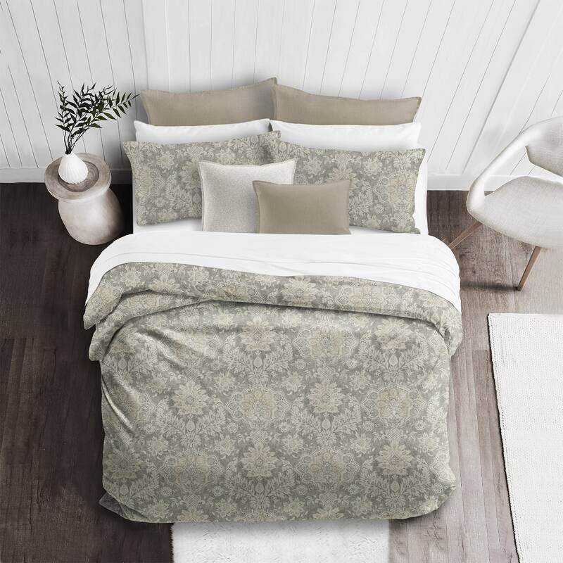 Osha Taupe/Beige Comforter and Pillow Sham(s) Set