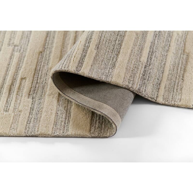 Momeni Everett Abstract Hand Tufted Wool Area Rug