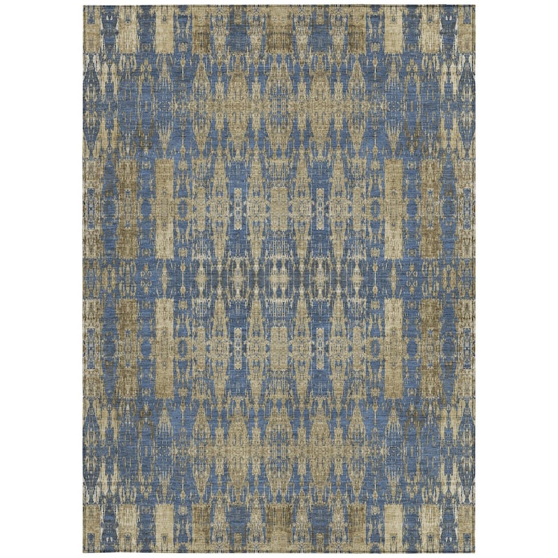 HomeRoots Moroccan Transitional Rectangle Outdoor Rug