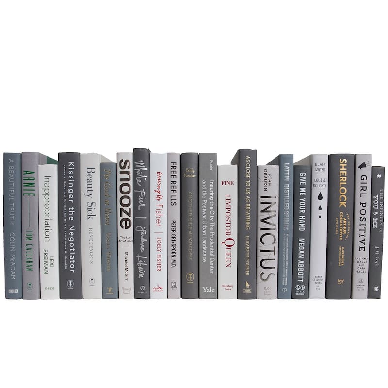 Books Grey Decorative Accessories: Granite Color By The Foot
