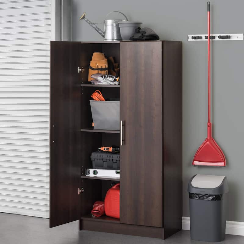 Prepac 'Winslow Elite' 32-inch Brown Storage Cabinet - 32 Inch - 32 Inch