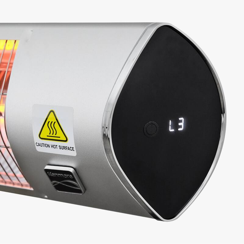 Kenmore Wall Mounted Electric Patio Heater with Remote