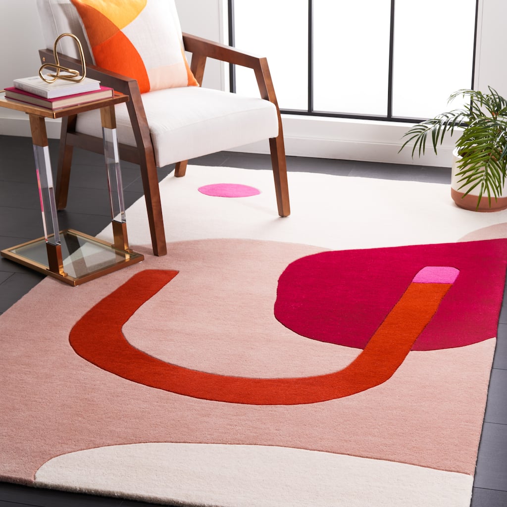 SAFAVIEH Handmade Fifth Avenue Silja Modern Abstract New Zealand