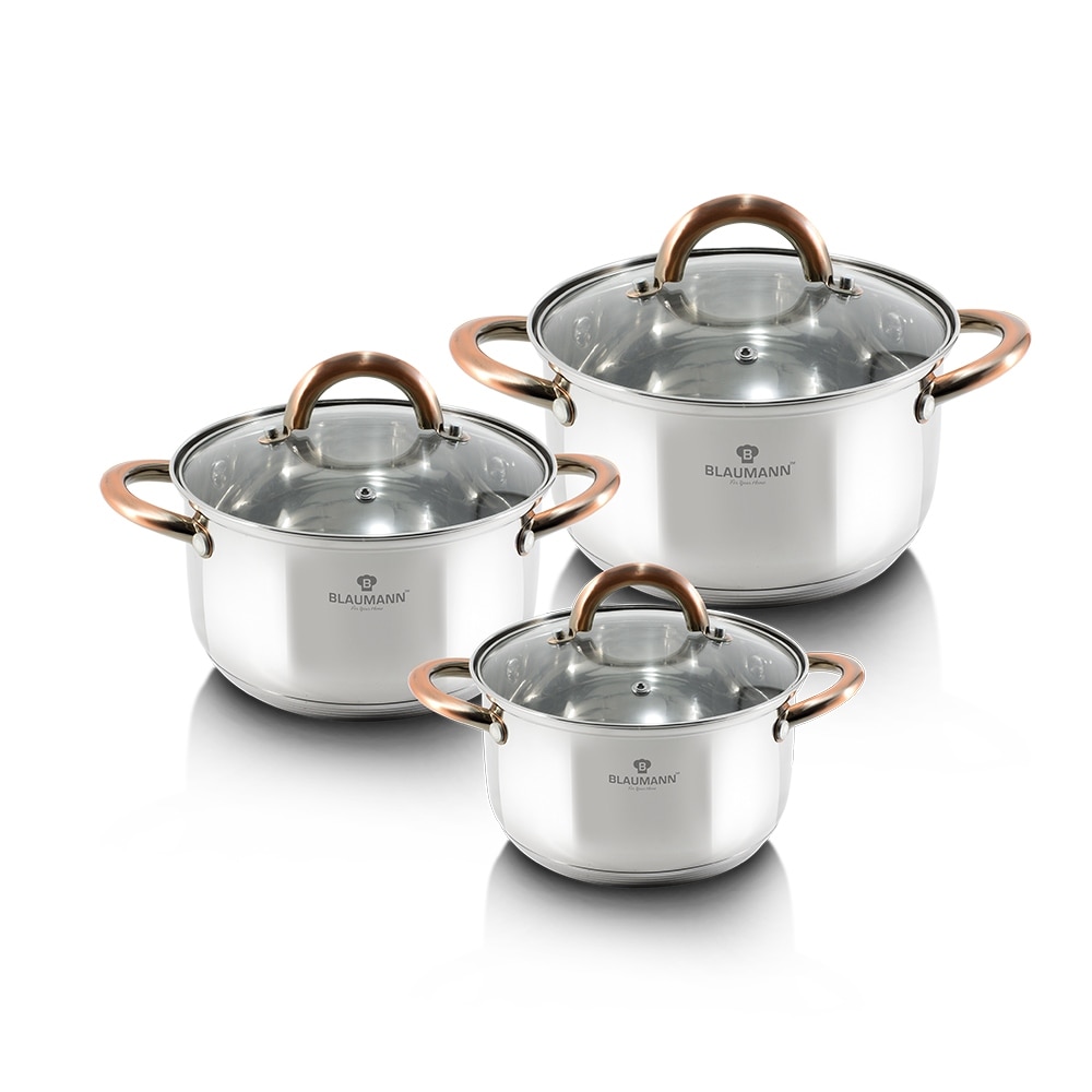 Berlinger Haus 6-Piece Stainless Steel Cookware Set