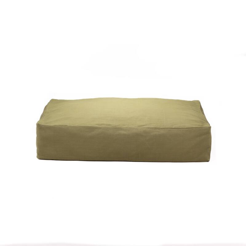 Polo & Luna London Fields Pet Bed Cushion Cover - Green - Large