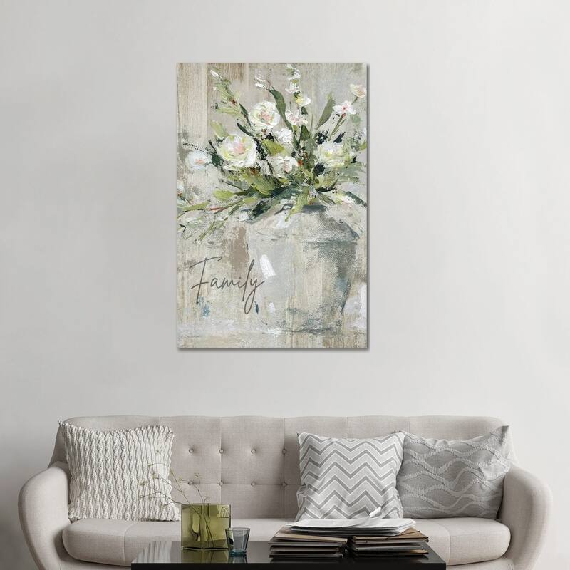iCanvas "Country Bouquet & Family" by Carol Robinson Canvas Print - 48x32x1.5