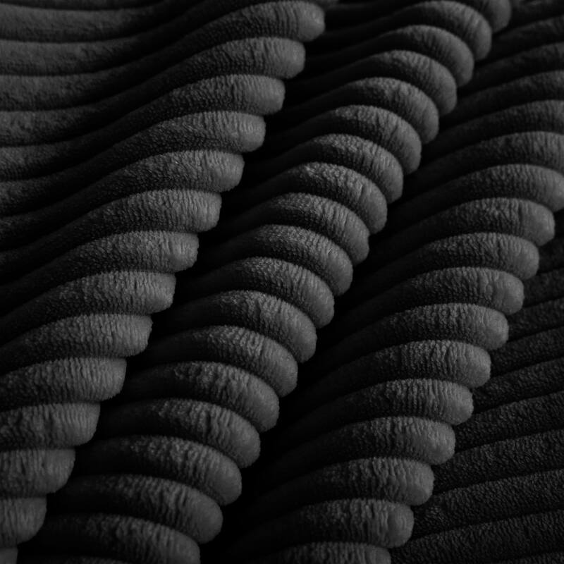 GDFStudio - Corduroy Modular 3-Seater 117.3" L-Shaped Boneless Cloud Sofa